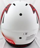 Deion Sanders Signed Atlanta Falcons F/S Lunar Speed Authentic Helmet- BAW Holo