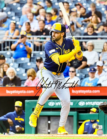 GARRETT MITCHELL - Milwaukee Brewers MLB - Signed 16x20 Photo #12 AUTO - BAS