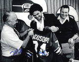Manu Tuiasosopo Autographed Signed 8x10 Photo Seattle Seahawks MCS Holo #63207