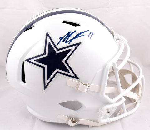 Micah Parsons Autographed Dallas Cowboys F/S ALT 2022 Speed Helmet- Fanatics