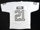 Eric Allen Signed Oakland Raiders Jersey Inscribed "HOF 25" (Beckett) All Pro DB
