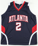 Joe Johnson Signed Atlanta Hawks Jersey (JSA COA) 7xNBA All Star Shooting Guard