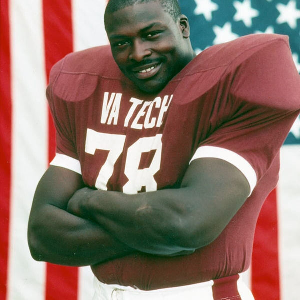 bruce smith signed mini helmet Bruce Smith Signed Virginia Tech Hokies Mini Helmet (Beckett) Buffalo – Super Sports Center