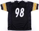 Vince Williams Signed Steelers Jersey (TSE COA) Former Florida State Standout LB