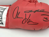 Boxing Greats Autographed Glove Leonard Hearns Duran Beckett PSA/DNA 7A73865
