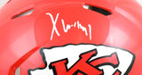 Xavier Worthy Signed Kansas City Chiefs F/S Speed Authentic Helmet - Fanatics