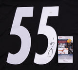 Devin Bush Signed/Autographed Steelers Custom Football Jersey JSA 164557