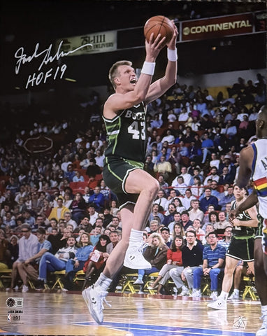 JACK SIKMA Signed 16x20 Photo #2 AUTO w/ HOF - Milwaukee Bucks - BAS