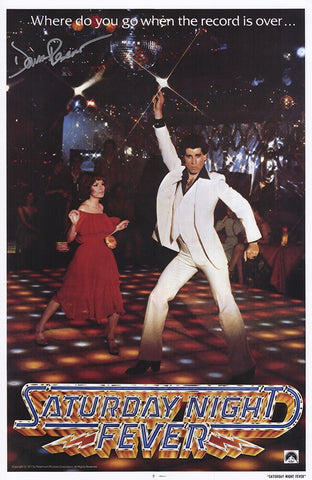 Donna Pescow Signed Saturday Night Fever 11x17 Movie Poster - (In Silver) SS COA