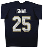 Raghib Rocket Ismail Signed Notre Dame Jersey Play Like A Champion Today Beckett