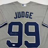 Autographed/Signed Aaron Judge New York Yankees Authentic Jersey Fanatics COA