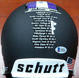 DESHAUN WATSON AUTOGRAPHED CLEMSON CHAMPS LOGO FULL SIZE HELMET BAS 113711