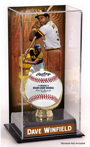 Dave Winfield San Diego Padres Hall of Fame Sublimated Display Case with Image