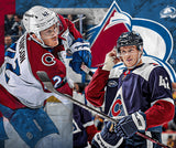 Josh Manson Signed Colorado Avalanche/ Col. Rockies Throwback Jersey (Beckett)
