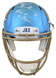 Jaguars (3) Taylor, Brunell & Boselli Signed Flash F/S Speed Proline Helmet BAS