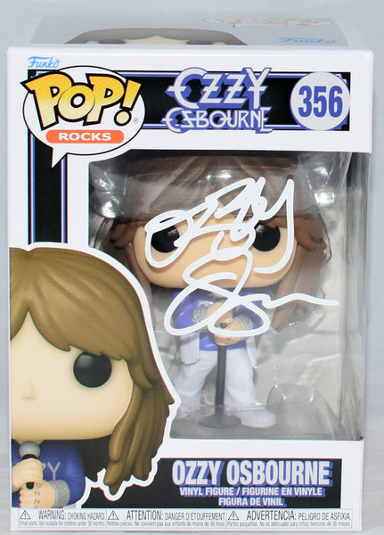 OZZY OSBOURNE AUTOGRAPHED SIGNED #356 FUNKO POP ROCKS FIGURE BECKETT