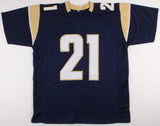 Aqib Talib Signed Los Angeles Rams Blue Jersey (JSA) 4xPro Bowl (2013-2016) D.B.