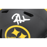 Roman Wilson Autographed Pittsburgh Steelers Eclipse Mini Helmet Beckett 48125