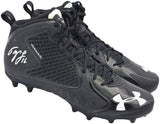 TYLER LOCKETT AUTOGRAPHED UNDER ARMOUR CLEATS SEAHAWKS SIZE 10.5 MCS 236389