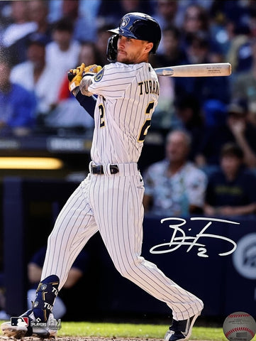 Brewers Infield Prospect BRICE TURANG Signed 8x10 Photo #2 AUTO