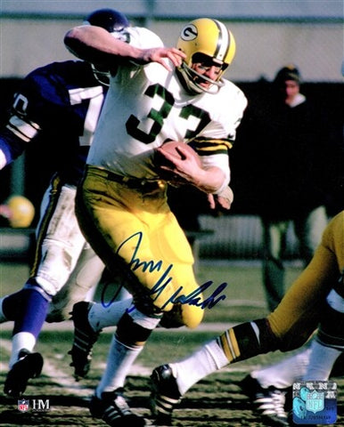 Packers running back JIM GRABOWSKI Signed 8x10 Photo #1 AUTO - SB I & II Champs