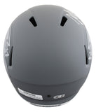 Buccaneers John Lynch "HOF 21" Signed Slate F/S Speed Rep Helmet W/ Case BAS Wit