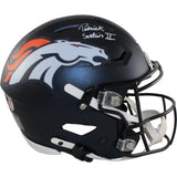 Patrick Surtain Autographed/Signed Denver Broncos SpeedFlex Helmet Beckett 56431