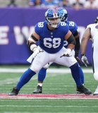 Wyatt Davis Signed Ohio State Buckeyes Jersey (Playball Ink) NY Giants Off. Line