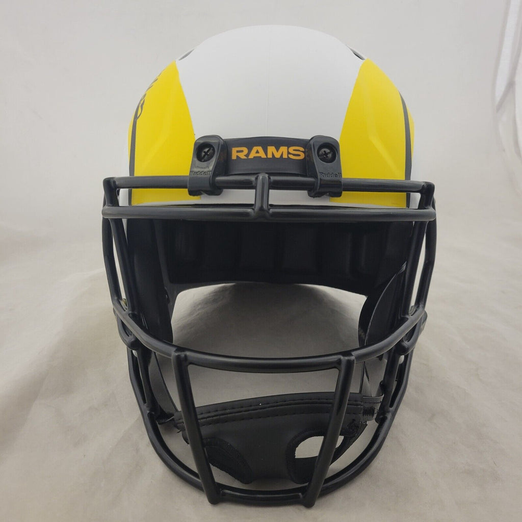 BLAKE CORUM & KYREN WILLIAMS SIGNED RAMS FS LUNAR ECLIPSE SPEED REP HE ...