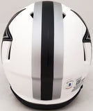 HERSCHEL WALKER AUTO COWBOYS LUNAR ECLIPSE WHITE MINI HELMET BECKETT QR 193846