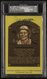 Joe Morgan Cincinnati Reds Signed HOF Postcard (PSA Encapsulated) 10xAll Star 2B