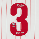 BRYCE HARPER Autographed "21 NL MVP" Phillies Authentic Jersey FANATICS