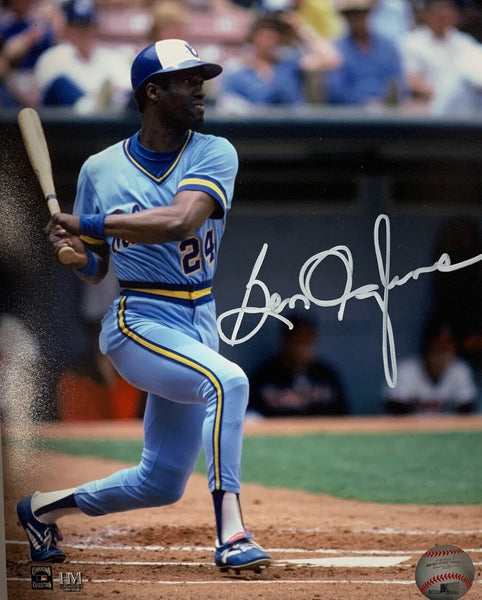 Brewers 1982 AL Champion BEN OGLIVIE Signed 8x10 Photo #7 AUTO