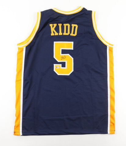 Jason Kidd Signed California Golden Bears Jersey (Beckett COA) 2011 NBA Champion