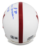 Nebraska Ahman Green "HOF 12" Authentic Signed VSR4 Rep Mini Helmet BAS #BV01162