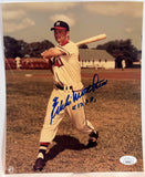 Eddie Mathews Autographed 8x10 Photograph (JSA COA)
