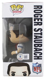 Cowboys Roger Staubach Authentic Signed #82 Funko Pop Figure BAS Wit #WY25951