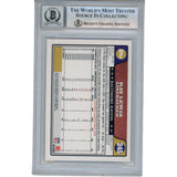 Ray Lewis Autographed/Signed 2008 Topps #245 Trading Card Beckett 52941