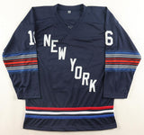 Vincent Trocheck Signed New York Rangers Throwback Jersey (Beckett)2024 All Star