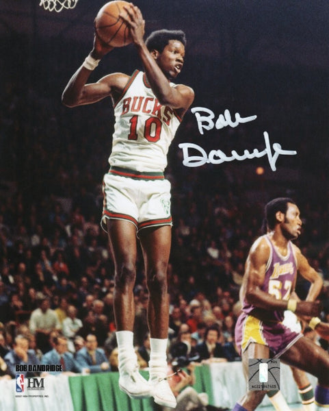 Milw Bucks HOF'er BOB DANDRIDGE Signed 8x10 Photo #10 AUTO - 1971 NBA Champ