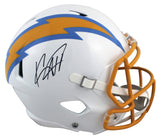 Chargers Keenan Allen Authentic Signed Full Size Speed Rep Helmet w/ Case BAS W