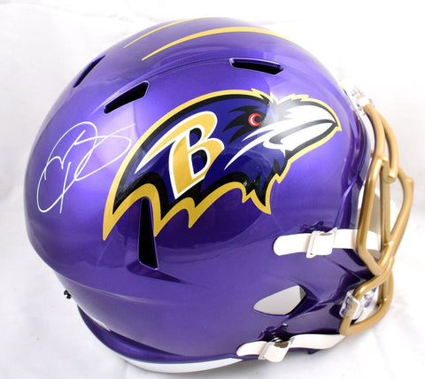 Odell Beckham Jr. Signed Baltimore Ravens F/S Flash Speed Helmet-Beckett W Holo