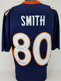 Rod Smith "2x SB Champs" Signed Denver Broncos Home Blue Jersey (JSA COA)
