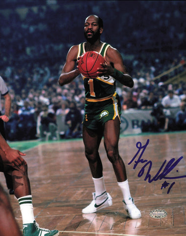 Gus Williams Autographed Signed 8x10 Photo Seattle Supersonics MCS Holo #87364