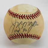Joe Morgan Signed NL Baseball (JSA COA) Cincinnati Reds 10xAll Star 2nd Baseman