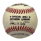 Willie Mays San Francisco Giants Signed Official NL Baseball BAS AE65409