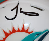 Tyreek Hill Autographed/Signed Miami Dolphins Speed Mini Helmet Beckett 36251
