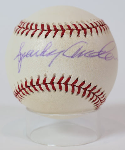 Sparky Anderson Autographed Official Major League Baseball JSA COA