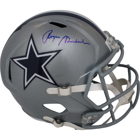 Roger Staubach Autographed/Signed Dallas Cowboys F/S Helmet Beckett 47376