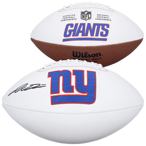 Jaxson Dart Signed Autographed New York Giants Logo Football Fanatics